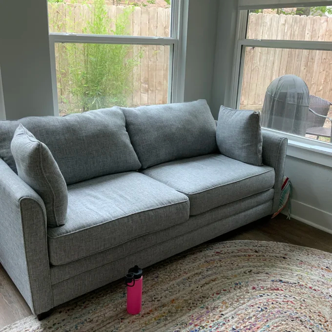 预发布站点、【Furniture】Lourenco 77'' Upholstered Sleeper Sofa、-12345