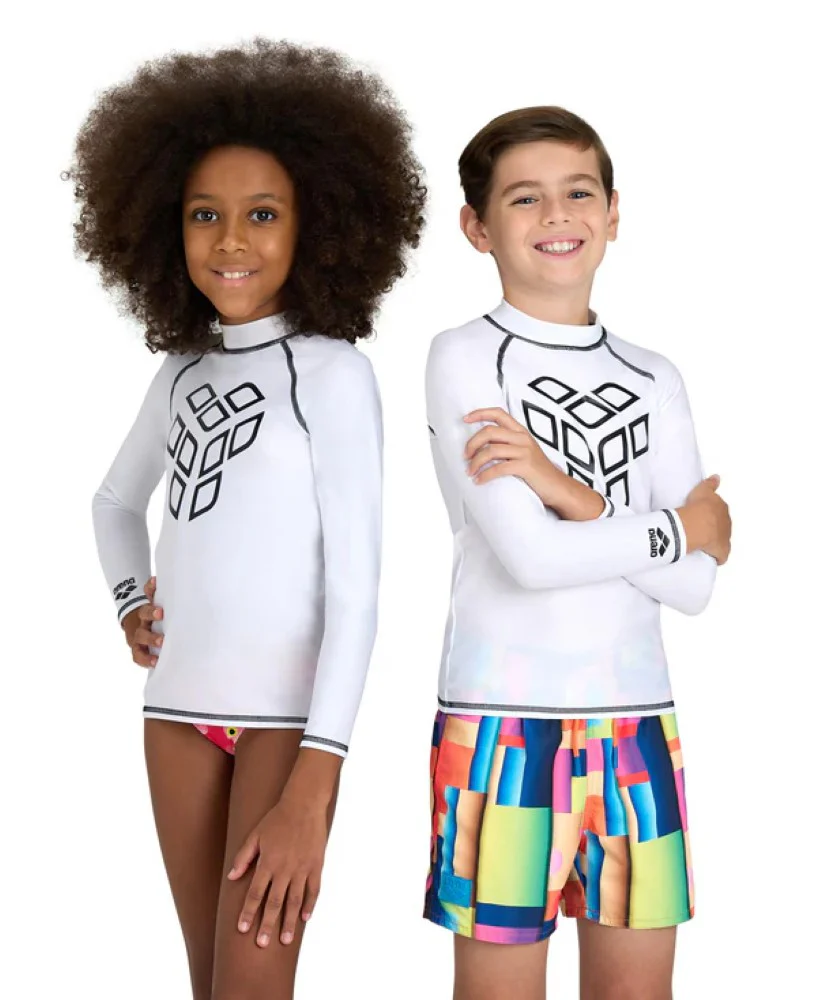 预发布站点、Unisex Jr Arena Rash Vest L/S Graphic、mysite-12345