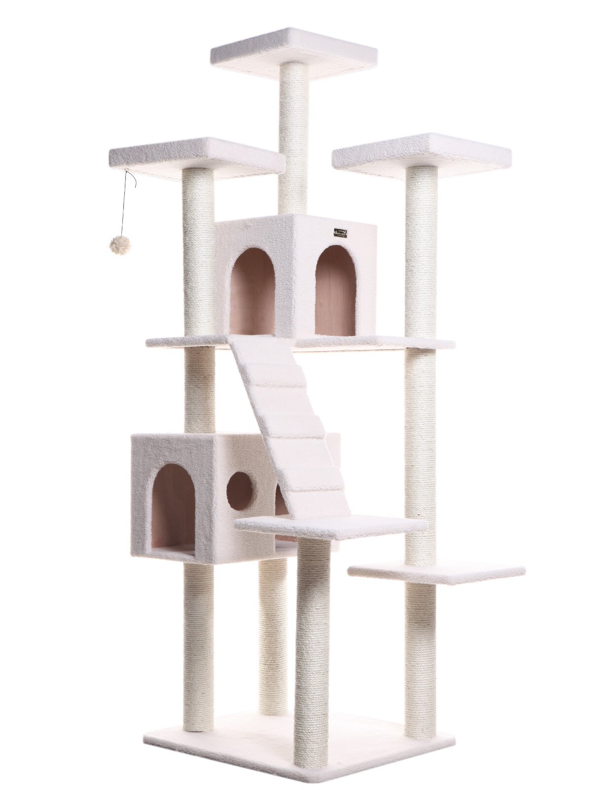 预发布站点、【Pet】77" Zuckerman Classic Real Wood Jackson Galaxy Approved Cat Tree、-12345