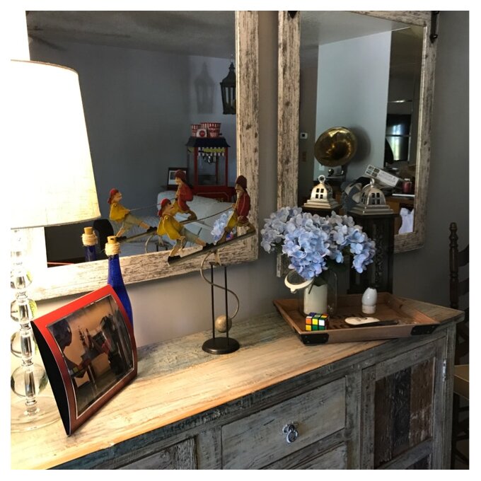 预发布站点、【Home Improvement】Herzberg Rectangle Wood Wall Mirror、-12345