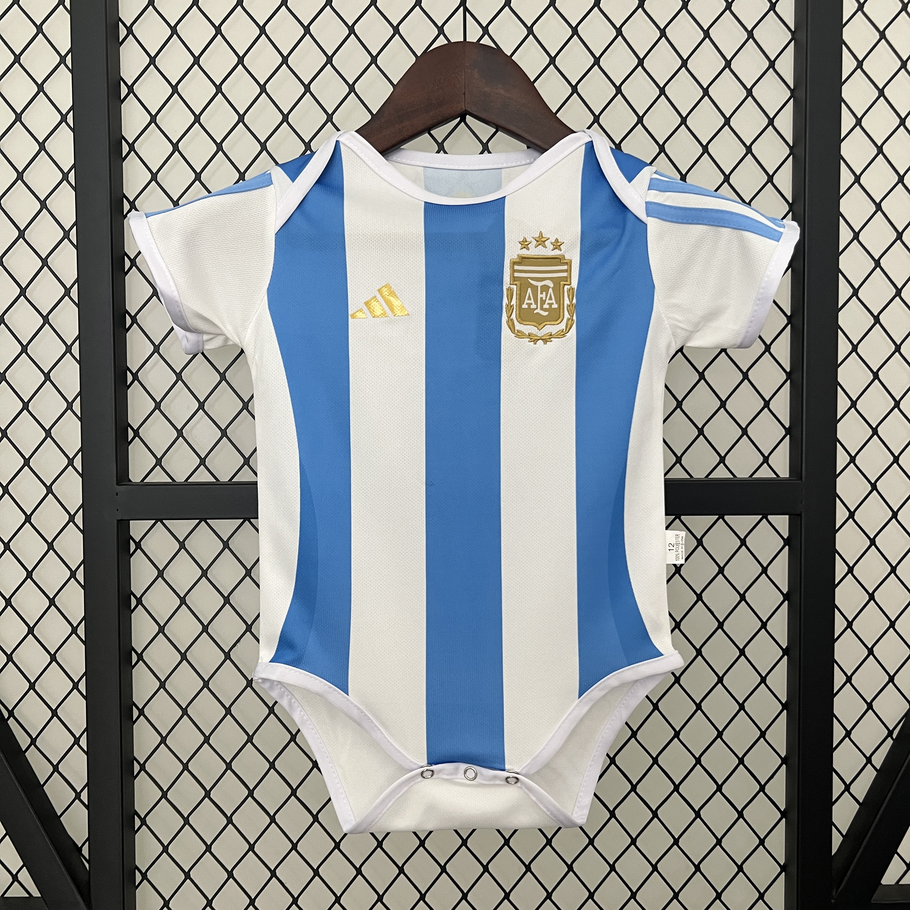 Argentina 2024 Home Baby Crawling Suit111