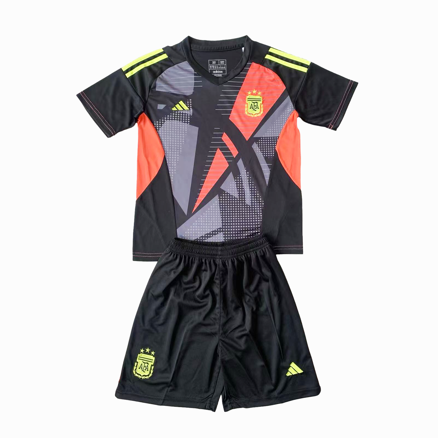 Argentina 2024 Goalkeeper Kids Kit - Black111