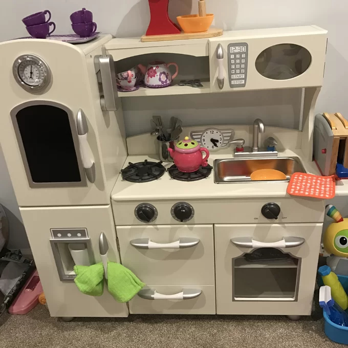 预发布站点、【Baby&Kids】Wooden Play Kitchen Set、-12345