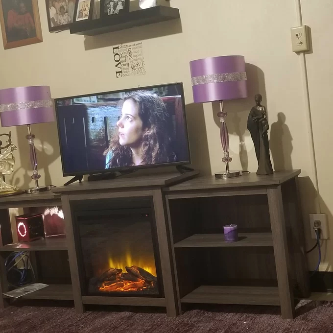 预发布站点、【Furniture】Woodbury TV Stand for TVs up to 78" with Fireplace Included、-12345