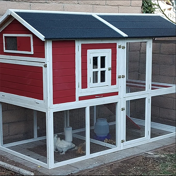 预发布站点、【Pet】Shanae Walk In Chicken Coop with Chicken Run For Up To 8 Chickens、mysite-12345