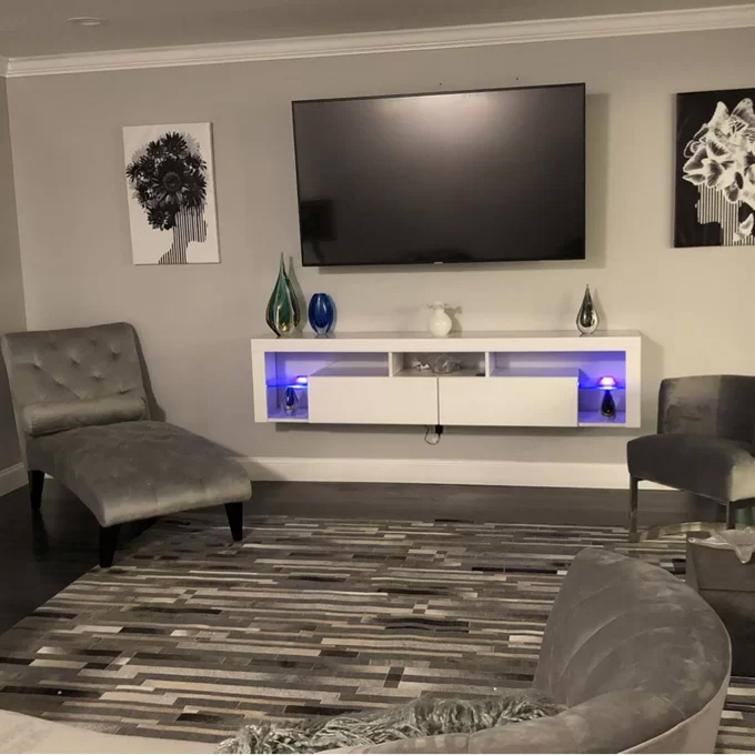 预发布站点、【Furniture】【BS】Vaske TV Stand for TVs up to 70" with Fireplace Included、-12345