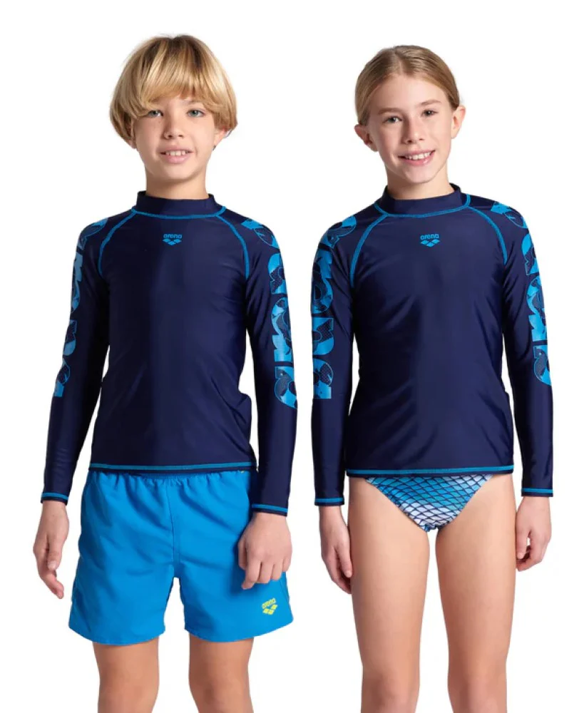 预发布站点、Unisex Jr Arena Rash Vest L/S Graphic、mysite-12345