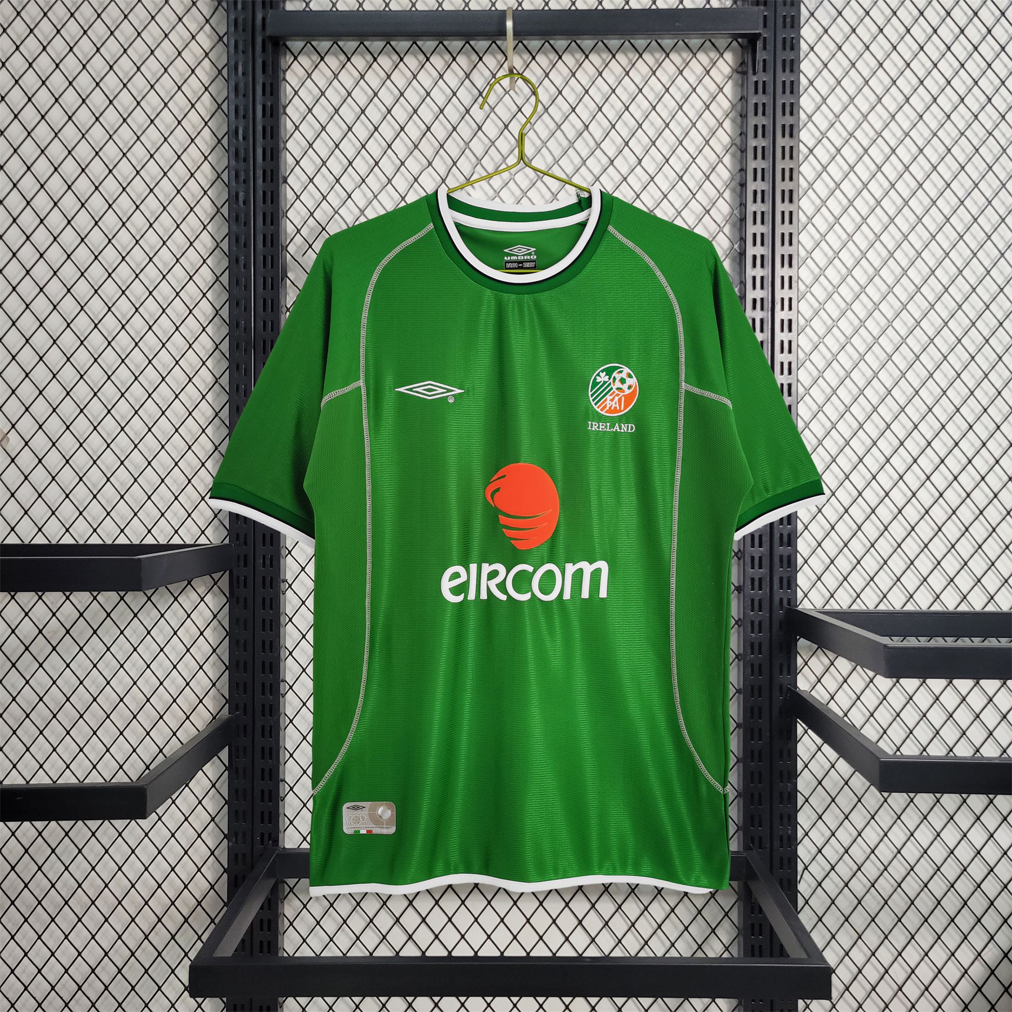 Retro Ireland 2002 Home Stadium Jersey111