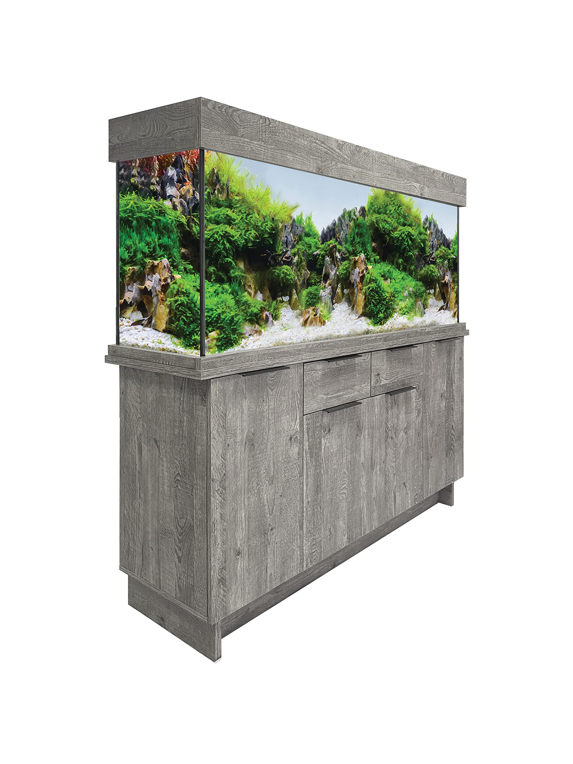 预发布站点、【Pet】Aqua One Urban Oak Style Aquarium Fish Tank with Cabinet 150cm 300L、-12345