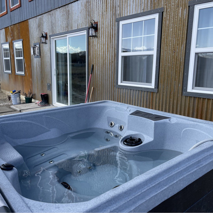 预发布站点、【Sports&Outdoors】Ohana Spas Soothe LS 6-Person 70 - Jet Square Hot Tub with Heater. Ozone and Ice Bucket、-12345