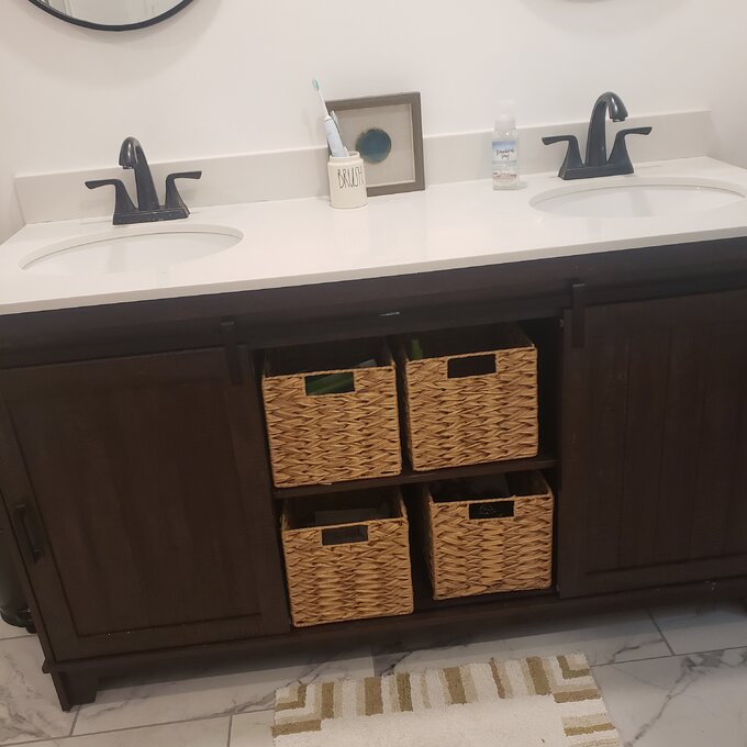 预发布站点、【Home Improvement】Braylen 60" Double Bathroom Vanity Set、-12345