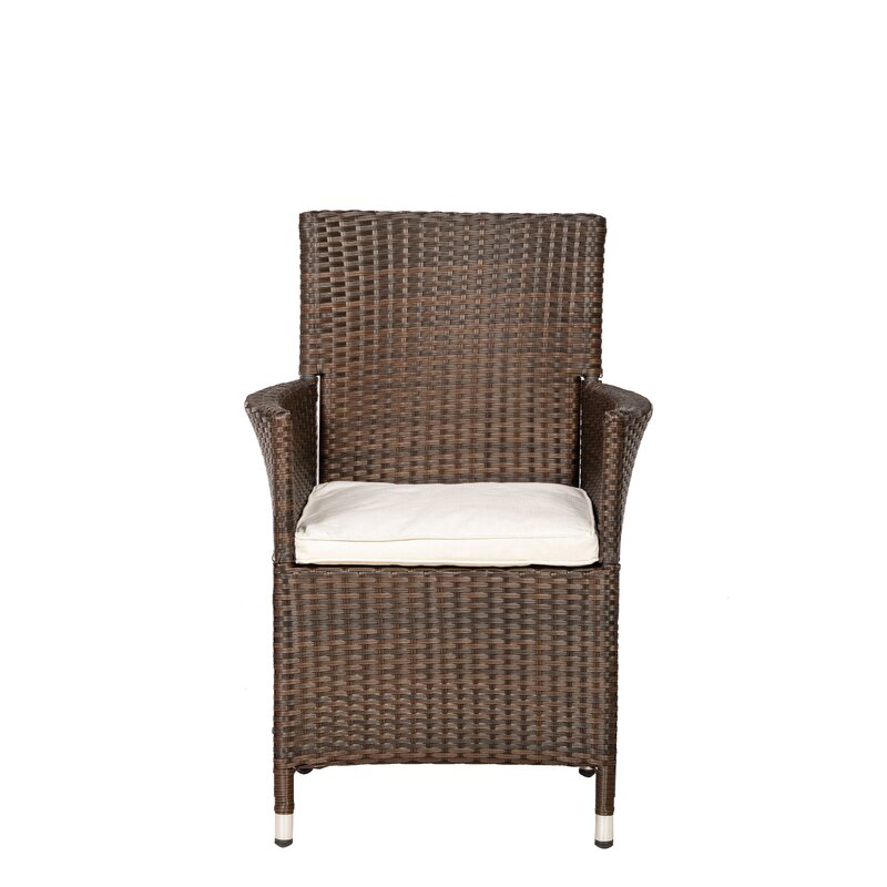 预发布站点、【Furniture】Rectangular 6 - Person 150Cm Long Dining Set with Cushions、mysite-12345