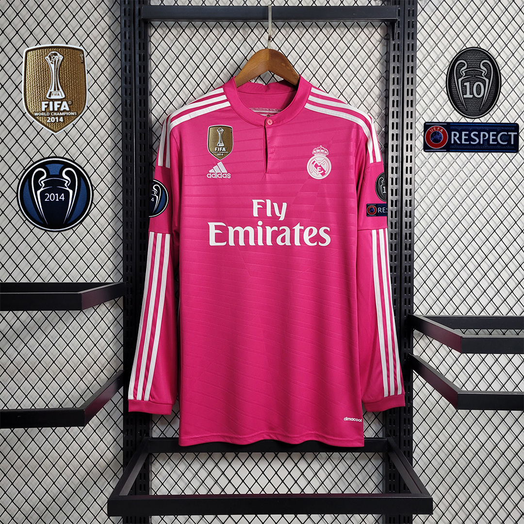 Retro Real Madrid 14-15 Away Stadium Long Sleeve Jersey111