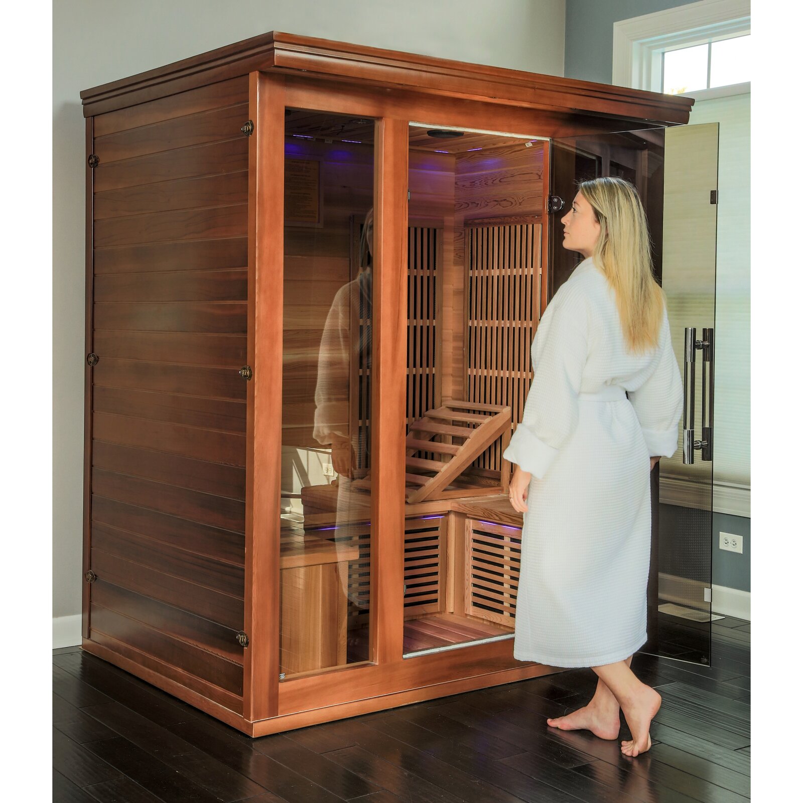预发布站点、【Sports&Outdoors】Radiant Saunas 5 - Person Sauna、-12345