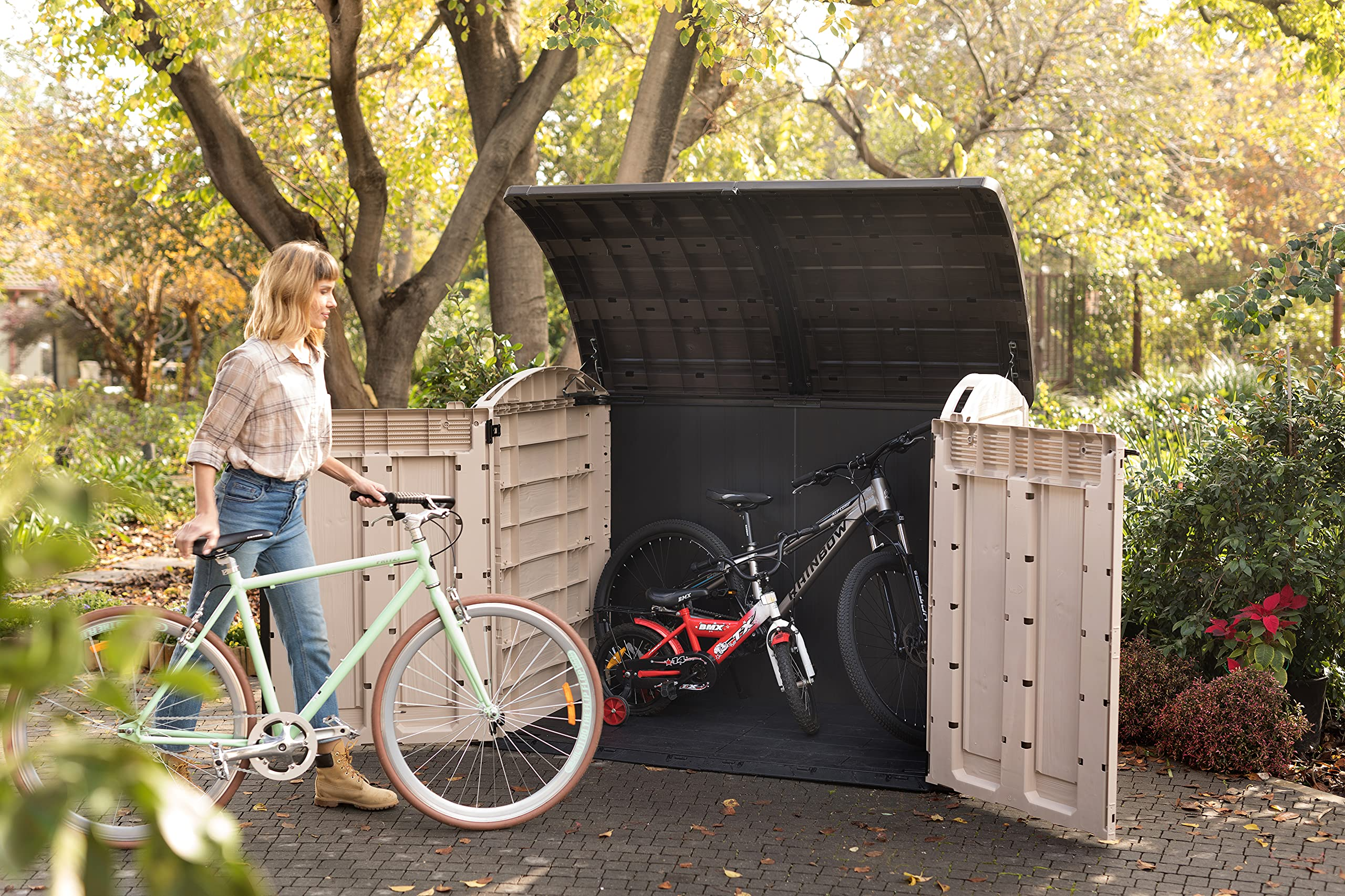 预发布站点、【Storage Shed】【BS】Keter Store-It Out Ultra Outdoor Garden Storage, Bike Shed, Bin Store and More、-12345