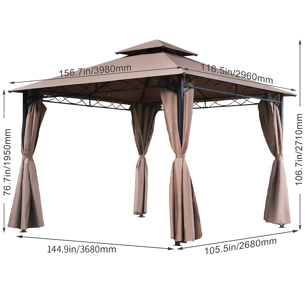 预发布站点、【Gazebo】10' X 13' outdoor BBQ terrace, large pavilion with party tent、mysite-12345
