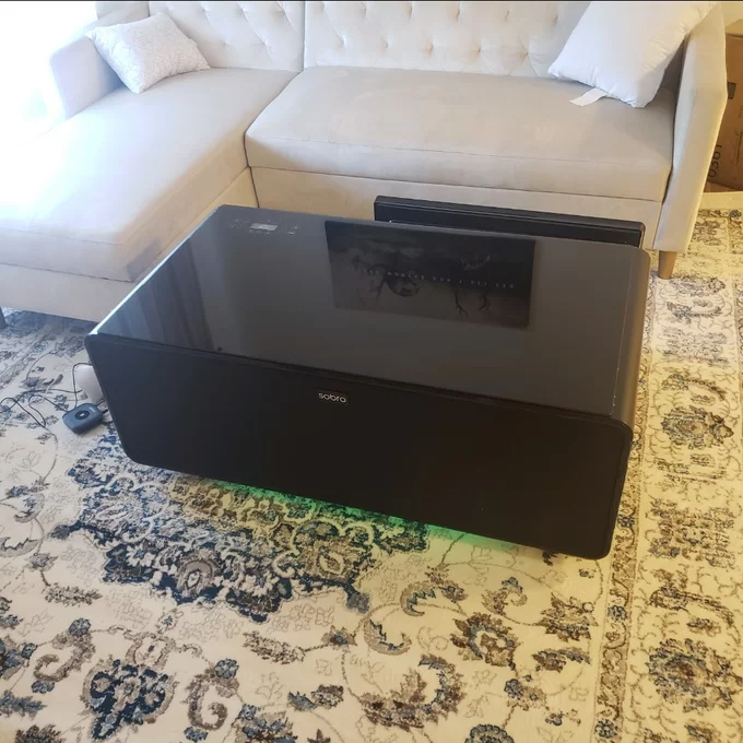 预发布站点、Smart coffee table with stereo, small fridge for storage、-12345