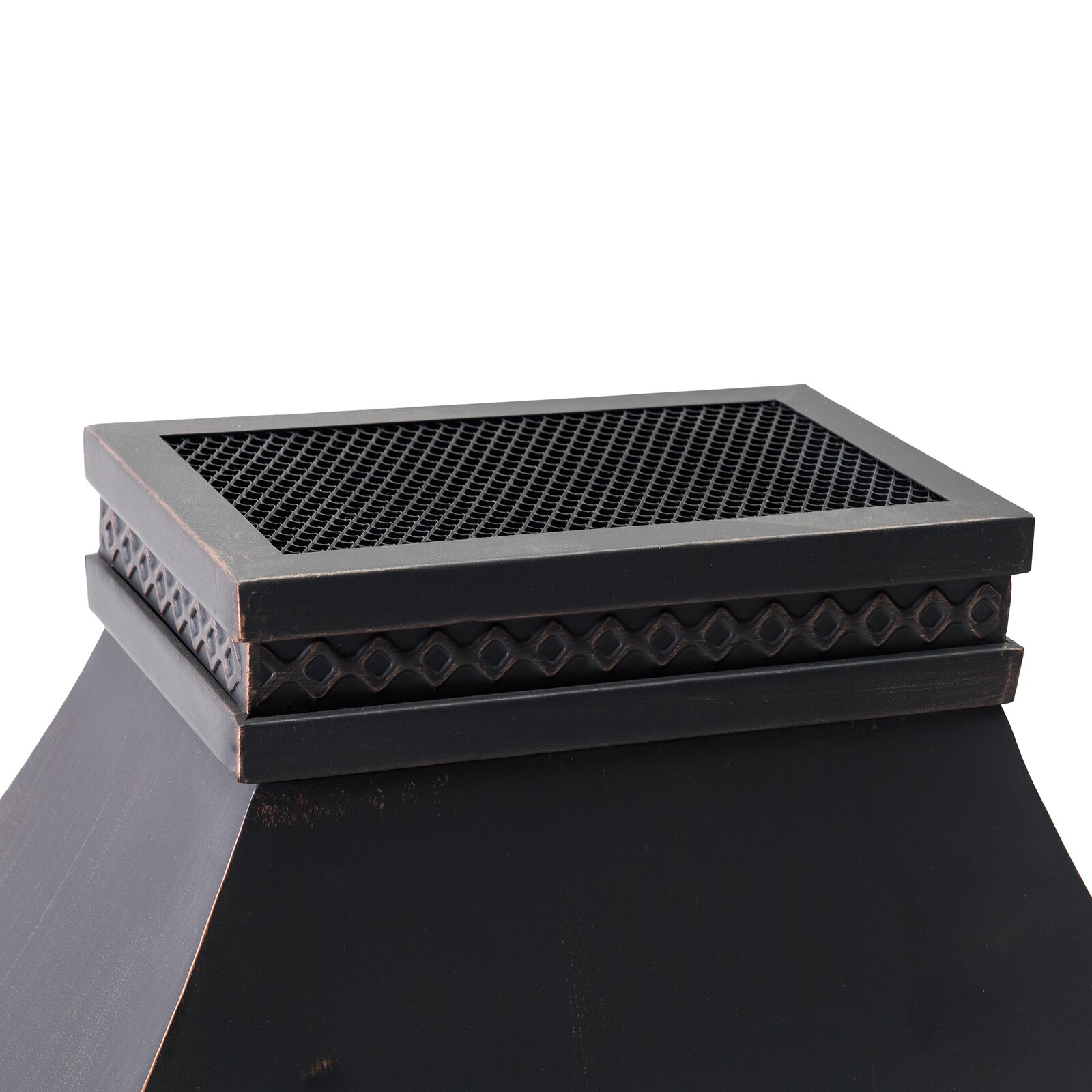 预发布站点、【Sports&Outdoors】Sofie 56.7'' H Wood Burning Outdoor Fireplace、-12345