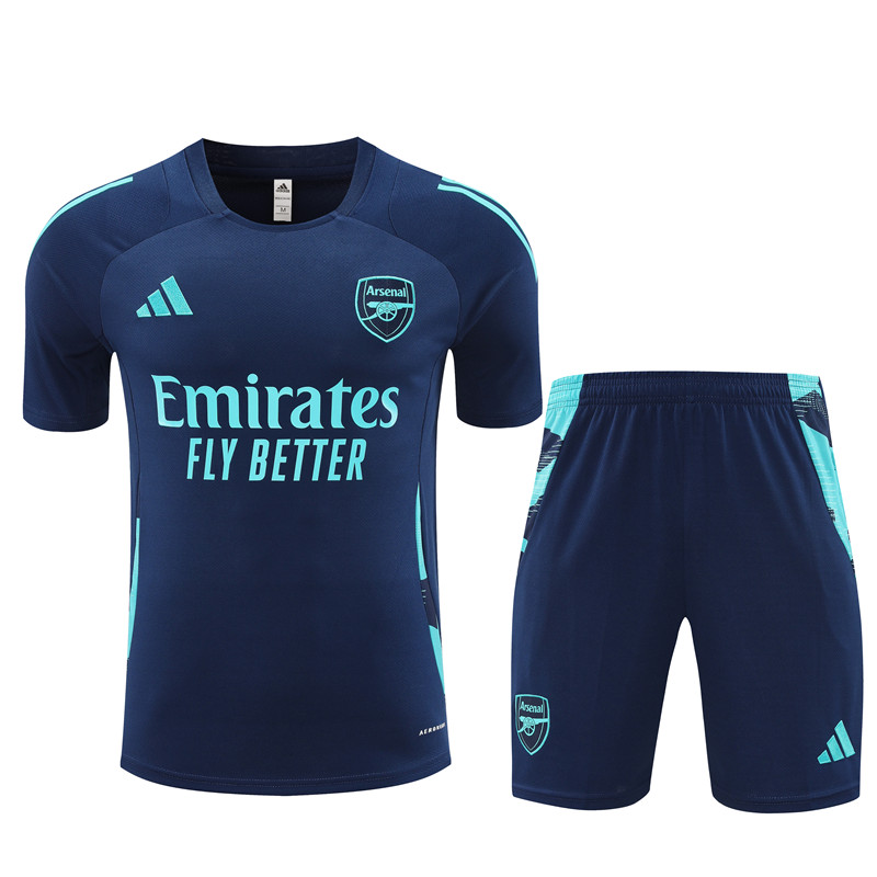 Arsenal 24-25 Short-Sleeve Training Set - Deep Blue111