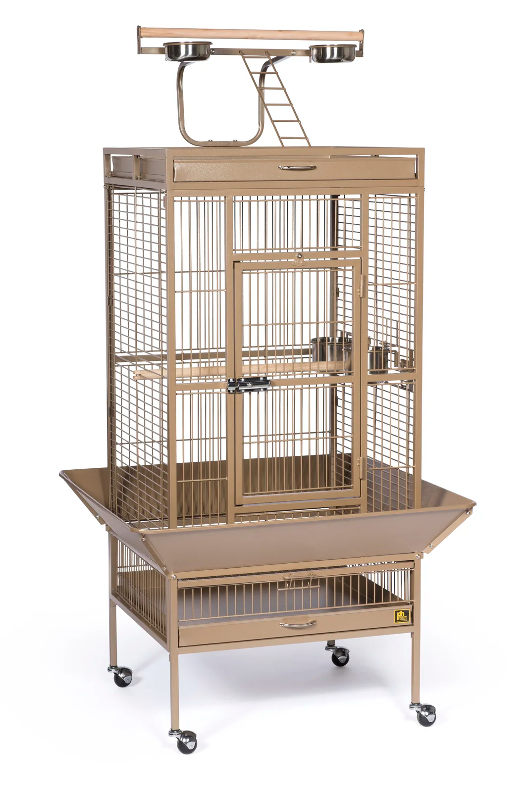 预发布站点、【Pet】Bremer Steel Play Top Floor Bird Cage with Wheels、-12345