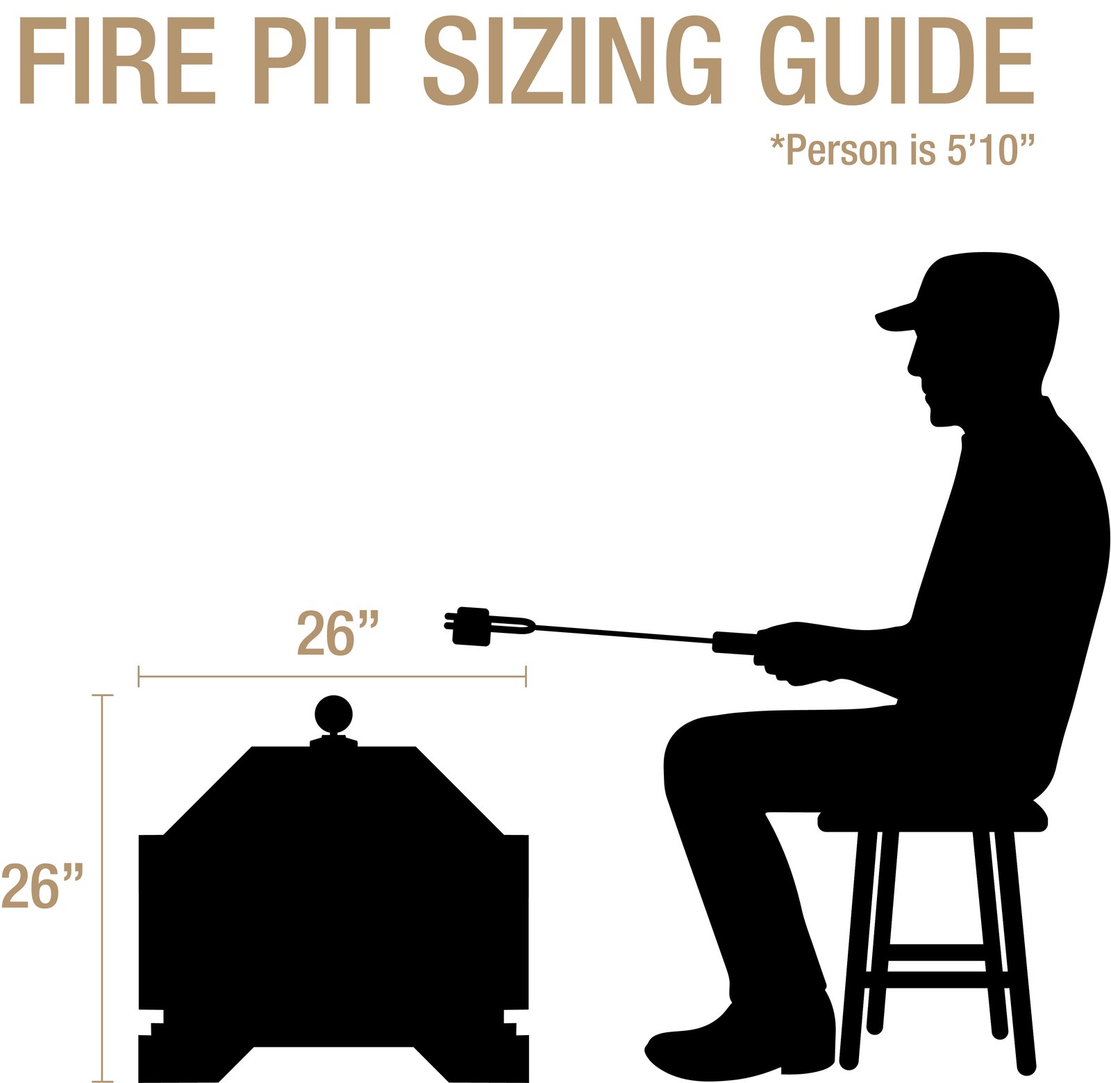预发布站点、【Sports&Outdoors】Telvin 26'' H x 26'' W Steel Wood Burning Outdoor Fire Pit with Lid、-12345
