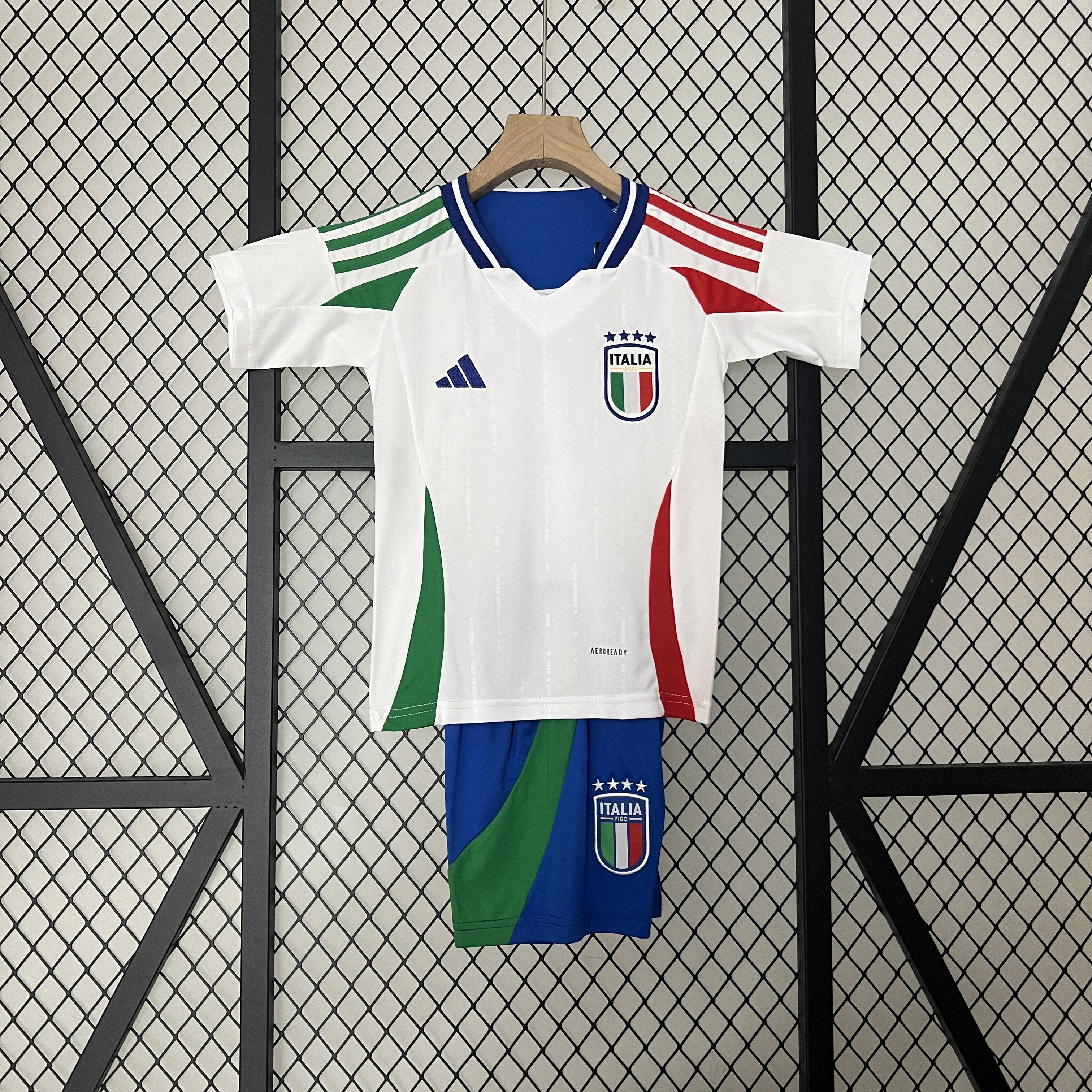 Italy 2024 Away Stadium Kids Kit111