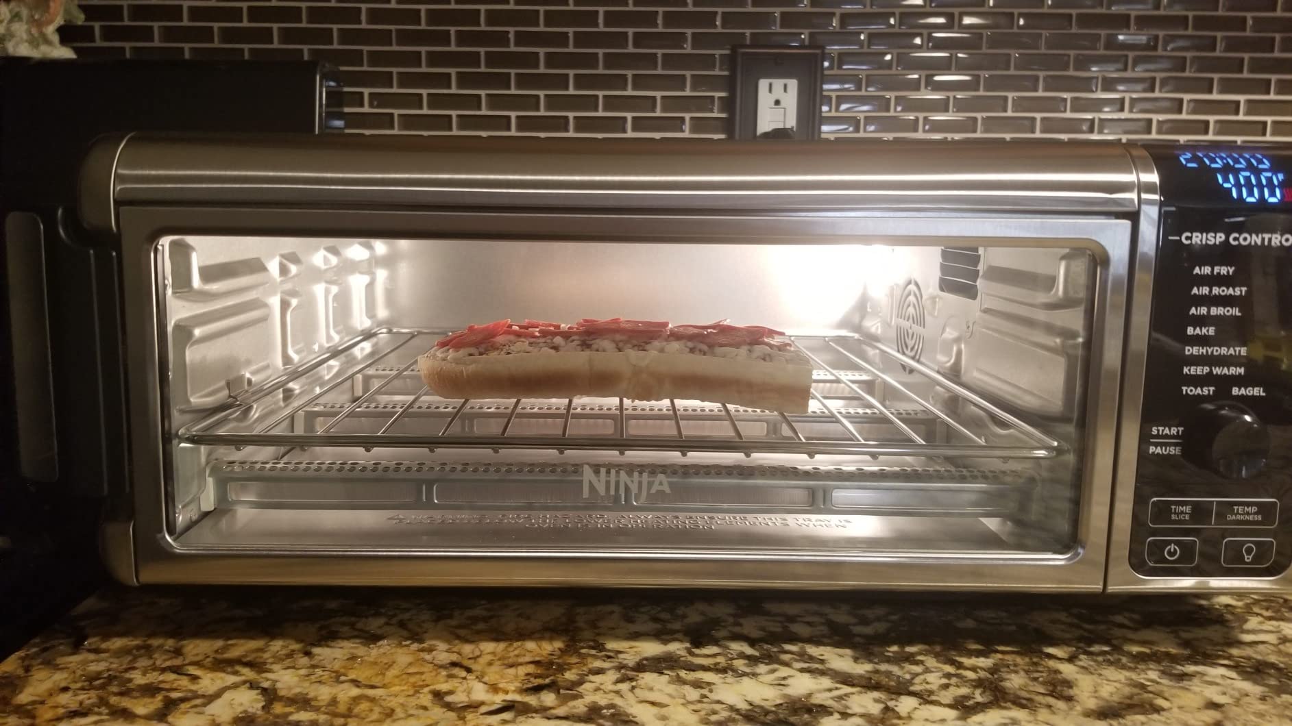 预发布站点、【Appliances】Ninja SP301 Dual Heat Air Fry Countertop 13-in-1 Oven with Extended Height, XL Capacity、-12345