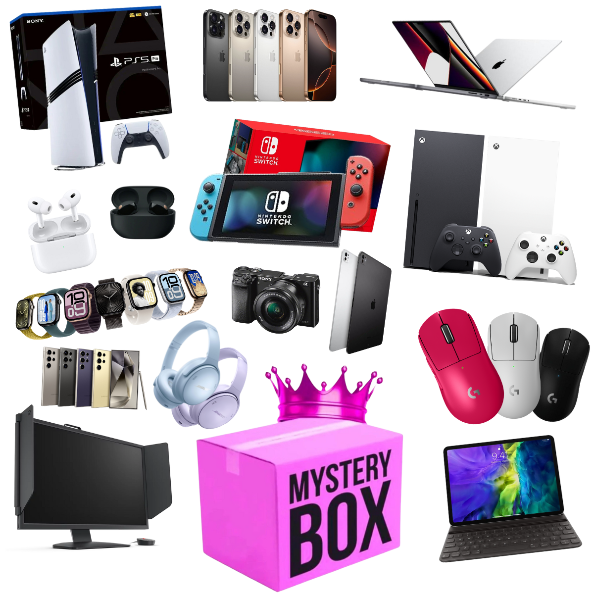 预发布站点、📦📦✨敏敏专属Take away 2 $1299 mystery boxes for $89.99 - Guaranteed to include large electronics、-12345