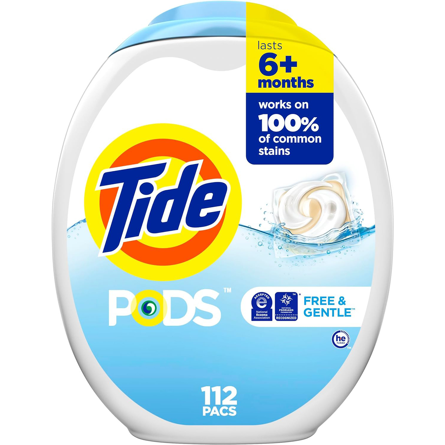 Tide PODS Free & Gentle Laundry Detergent Soap Pods, 81 count111mysite