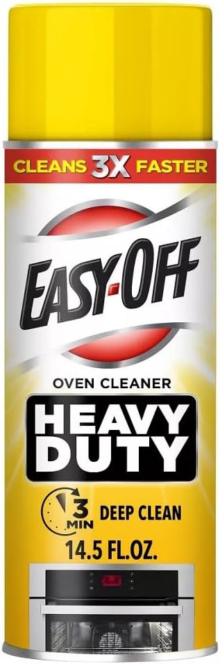 Easy Off Heavy Duty Oven Cleaner, Destroys Tough Burnt on Food and Grease, Lemon Scent, 14.5 oz Can111mysite