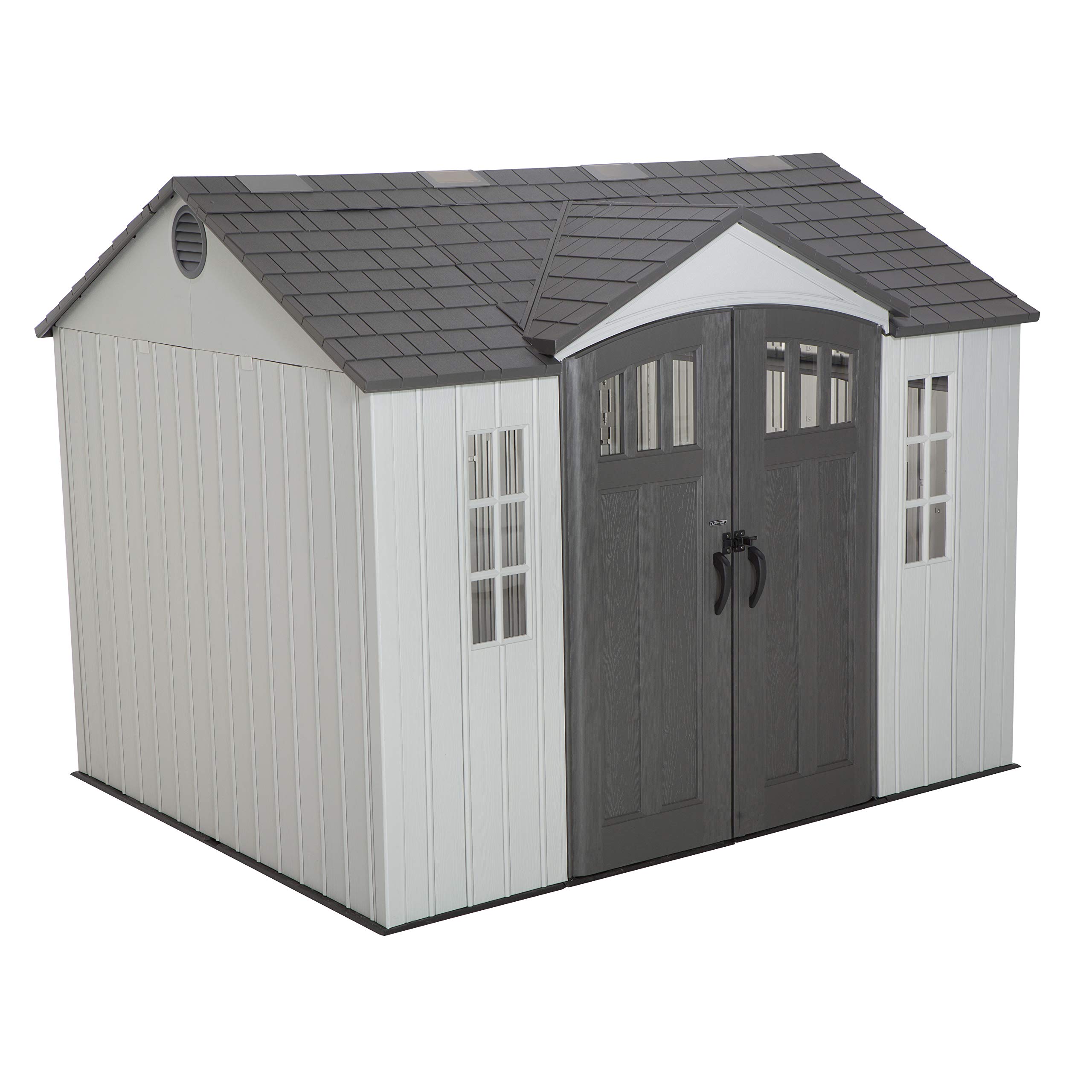 预发布站点、【Storage Shed】10 x 8 Ft. Outdoor Storage Shed, Gray、mysite-12345