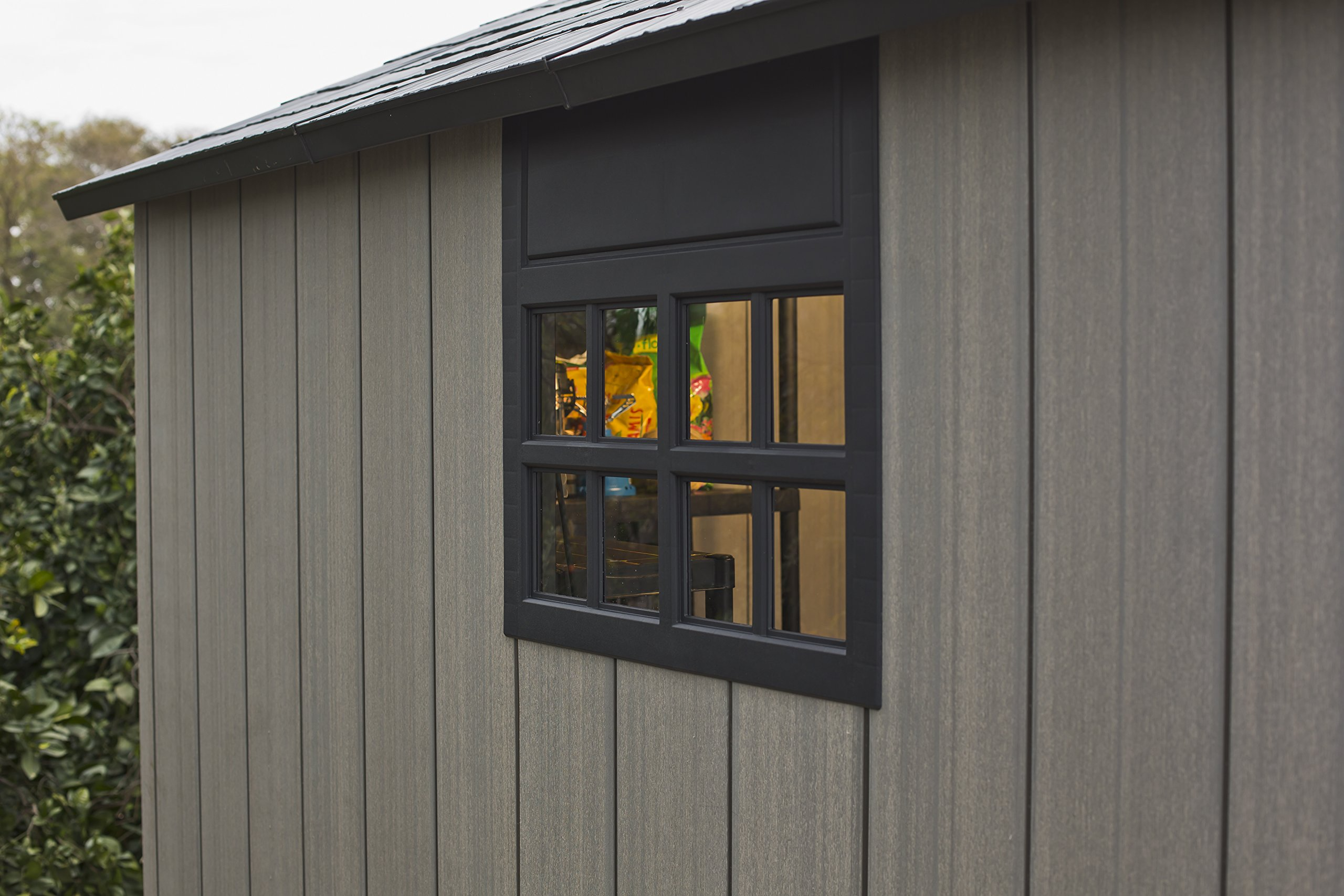 预发布站点、【Storage Shed】Oakland Outdoor Plastic Garden Storage Shed, Grey, 7.5 x 11 feet、mysite-12345