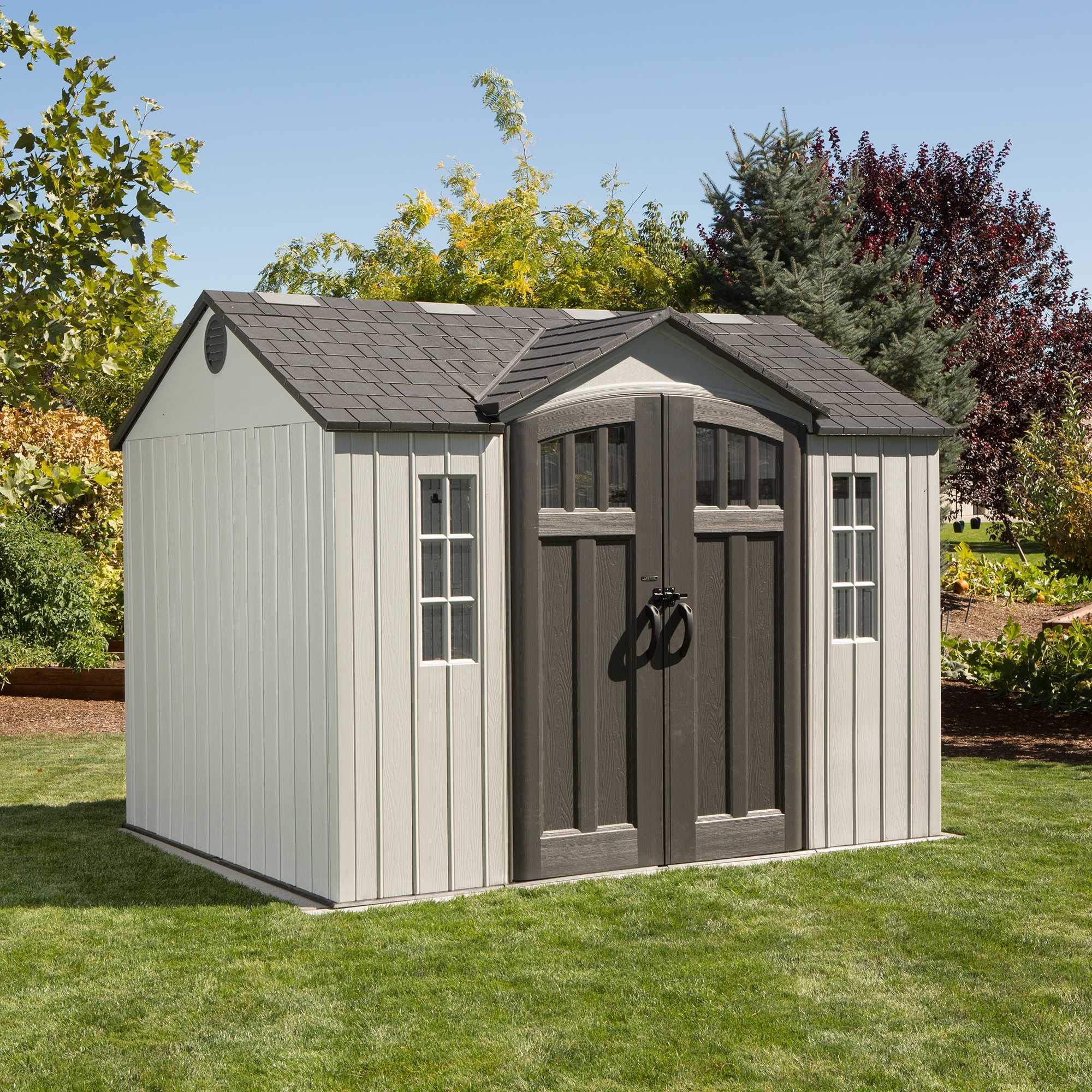 预发布站点、【Storage Shed】10 x 8 Ft. Outdoor Storage Shed, Gray、mysite-12345