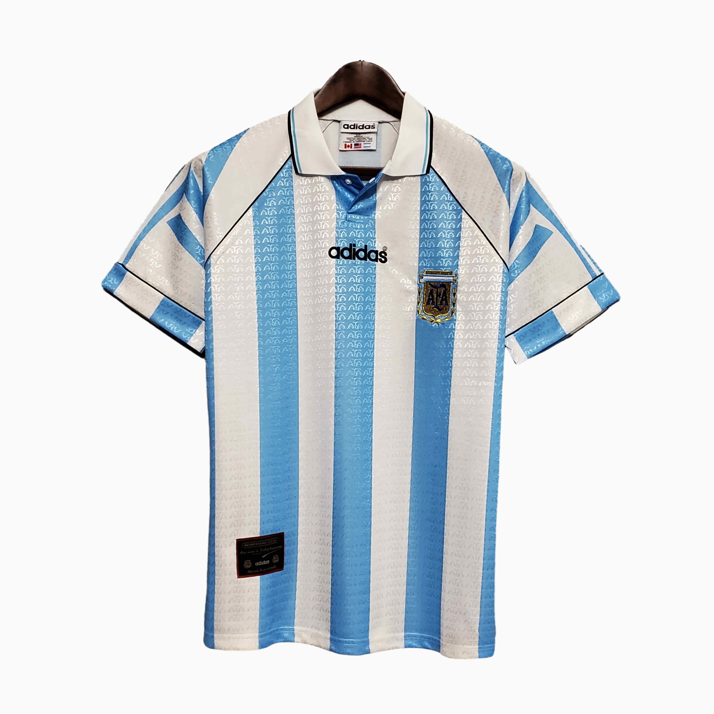 Retro Argentina 1997 Home Stadium Jersey111