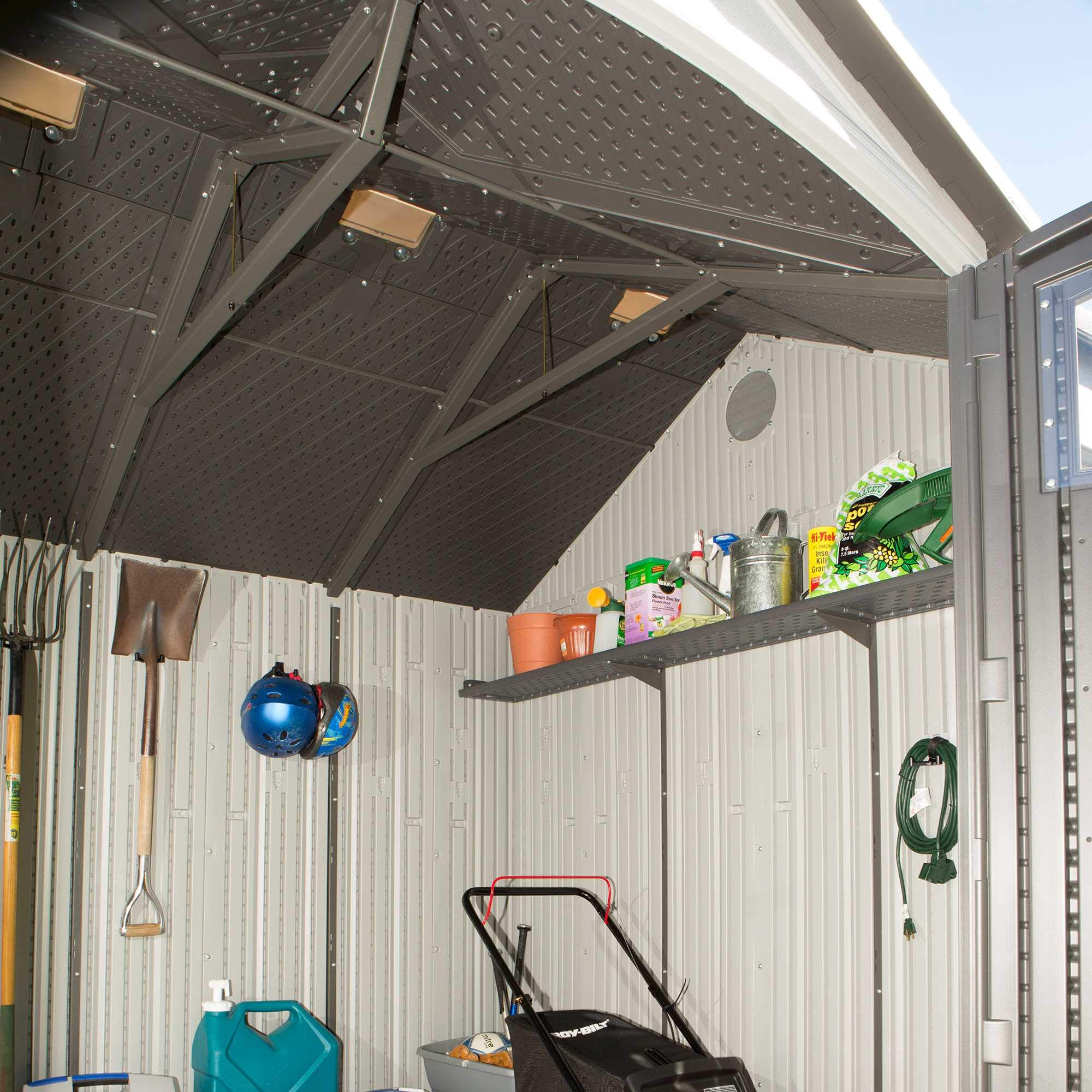 预发布站点、【Storage Shed】10 x 8 Ft. Outdoor Storage Shed, Gray、mysite-12345