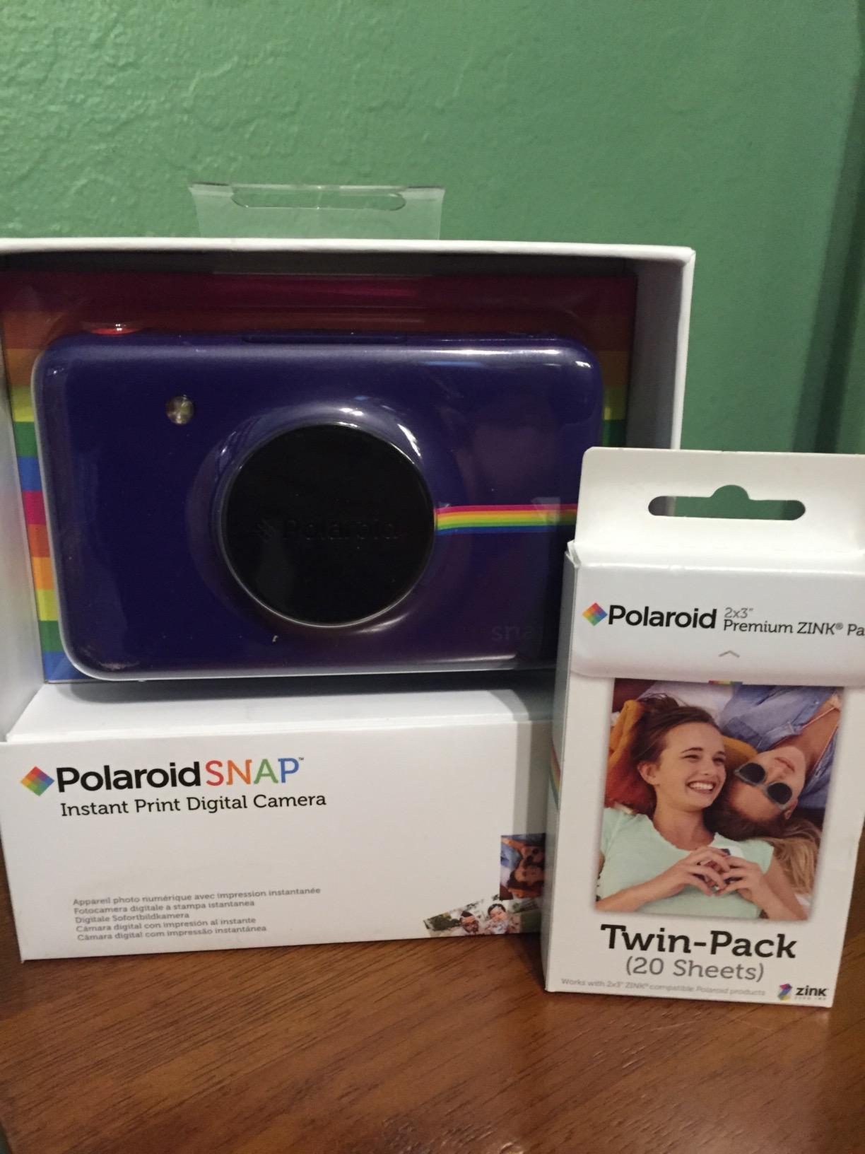 预发布站点、【Electronics】Zink Polaroid Snap Instant Digital Camera with ZINK Zero Ink Printing Technology、-12345