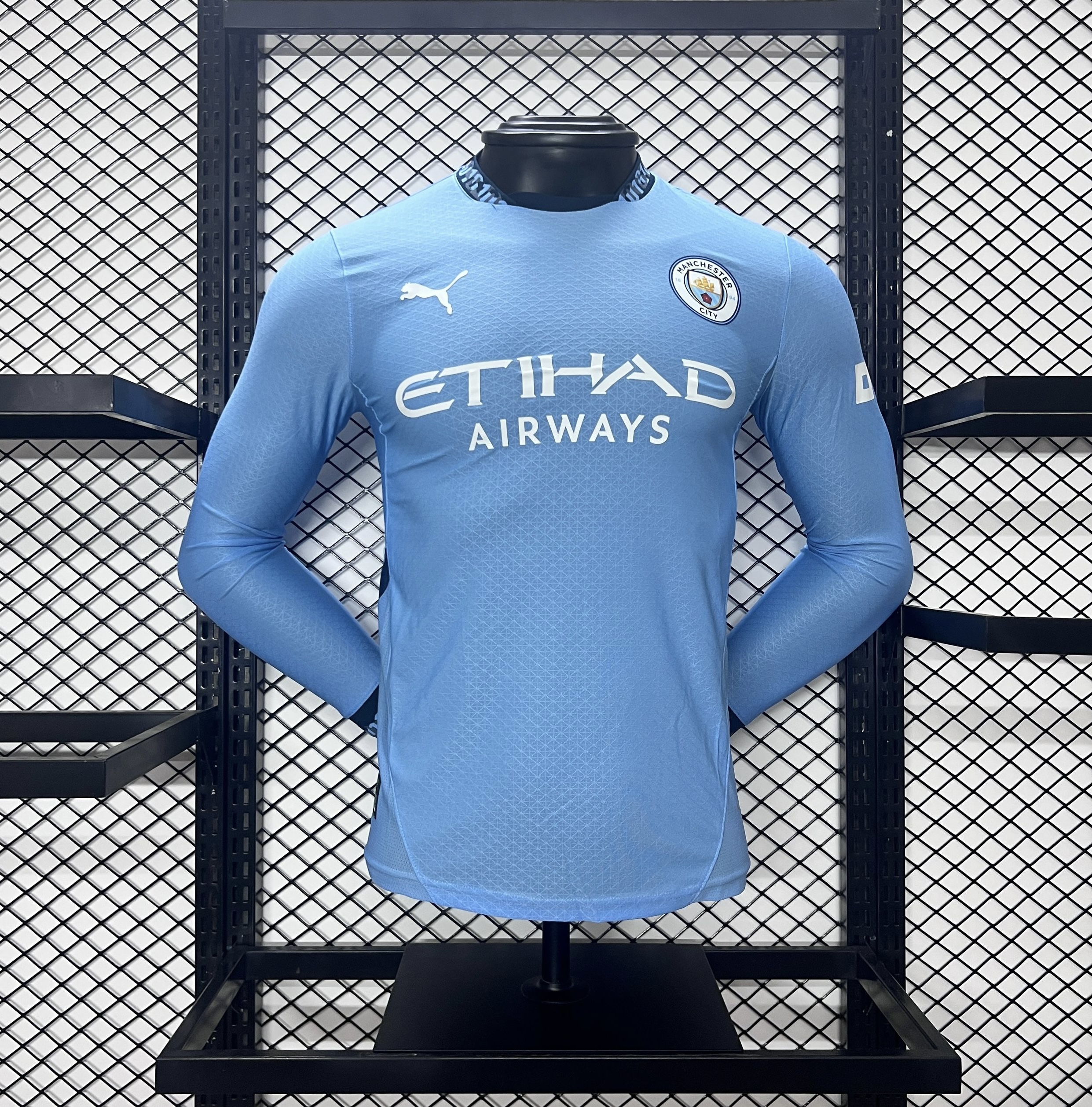 Manchester City 24-25 Home Long Sleeve Jersey - Player Version111