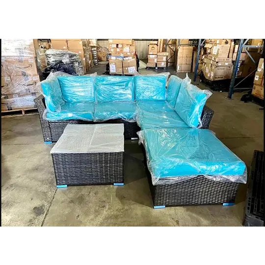 预发布站点、【Furniture】5 PATIO SET WICKER Outdoor Modular Sofa、-12345