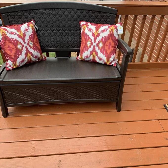 预发布站点、【Storage Shed】Outdoor Elements Storage Bench、-12345