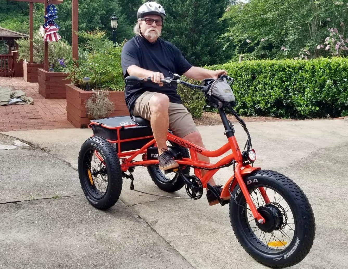 预发布站点、【Sports&Outdoors】Addmotor Motan Electric Trike Adults, 85 MI, 20"x4" Fat Tire 3 Wheel Electric Bicycle、-12345