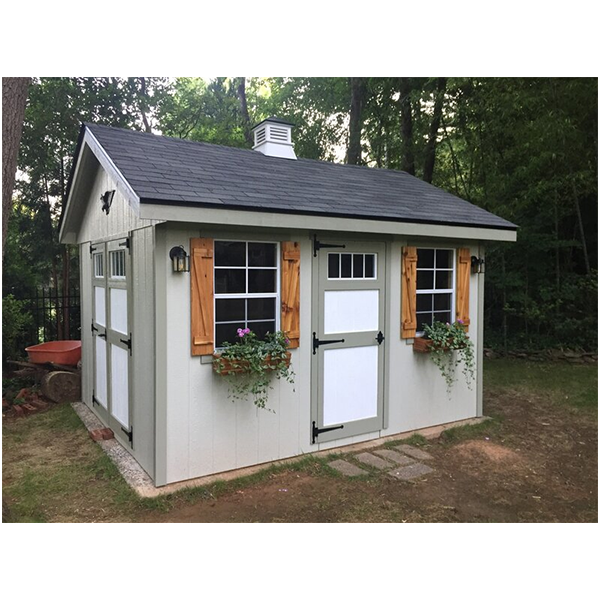 预发布站点、【Storage Shed】10'x12' Resin Outdoor Storage Shed with Shutters, Windows & Skylights for Garden Patio、mysite-12345