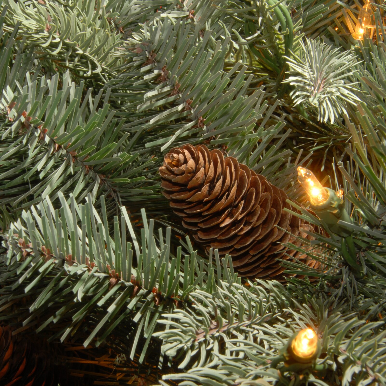 预发布站点、【Décor】Frosted Arctic 90'' Lighted Artificial Spruce Christmas Tree、-12345