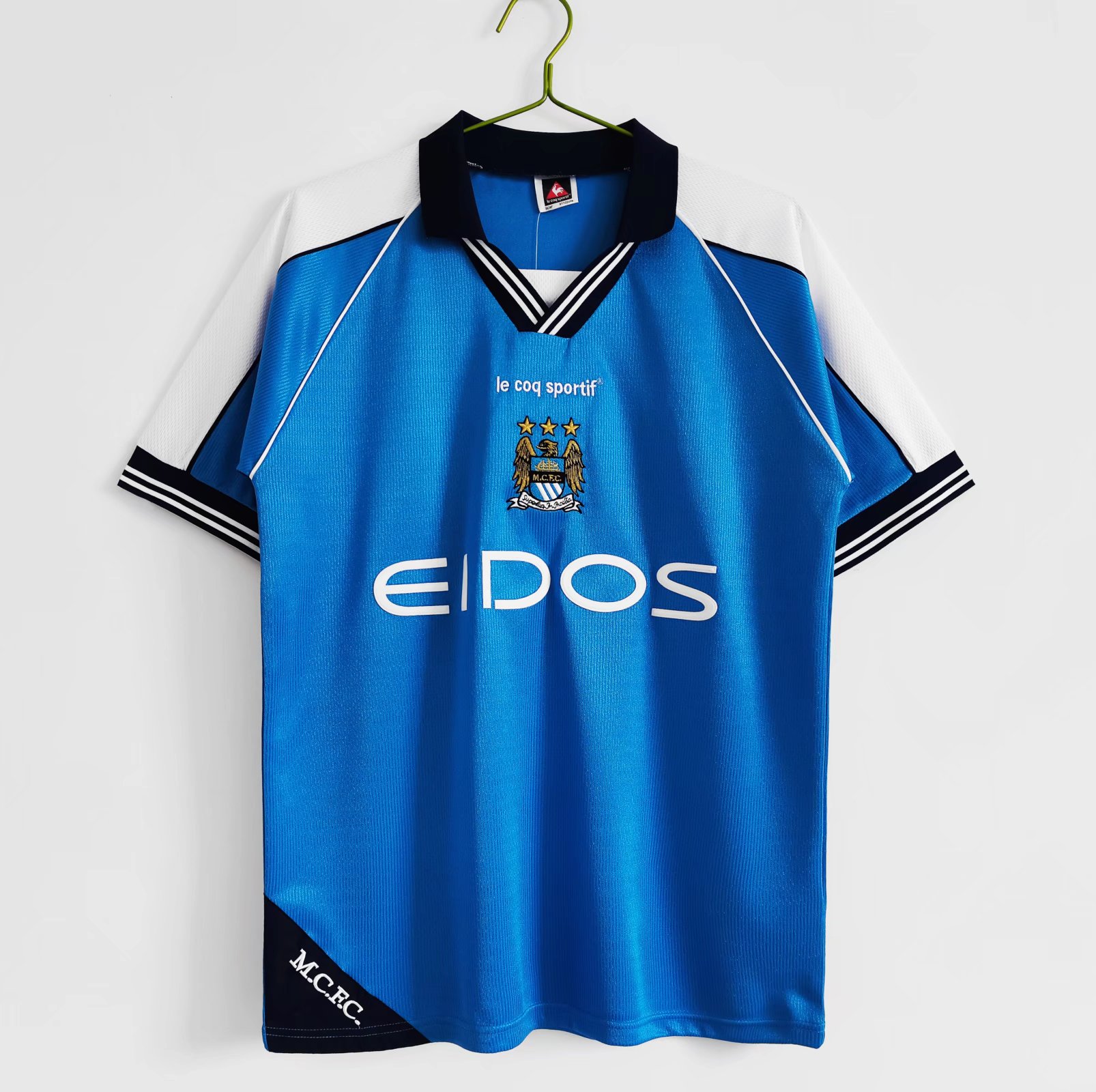 Retro Manchester City 1999-01 Home Stadium Jersey111