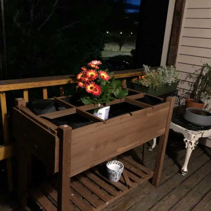 预发布站点、【Home&Garden】Fraser-James Wood Elevated Planter、-12345