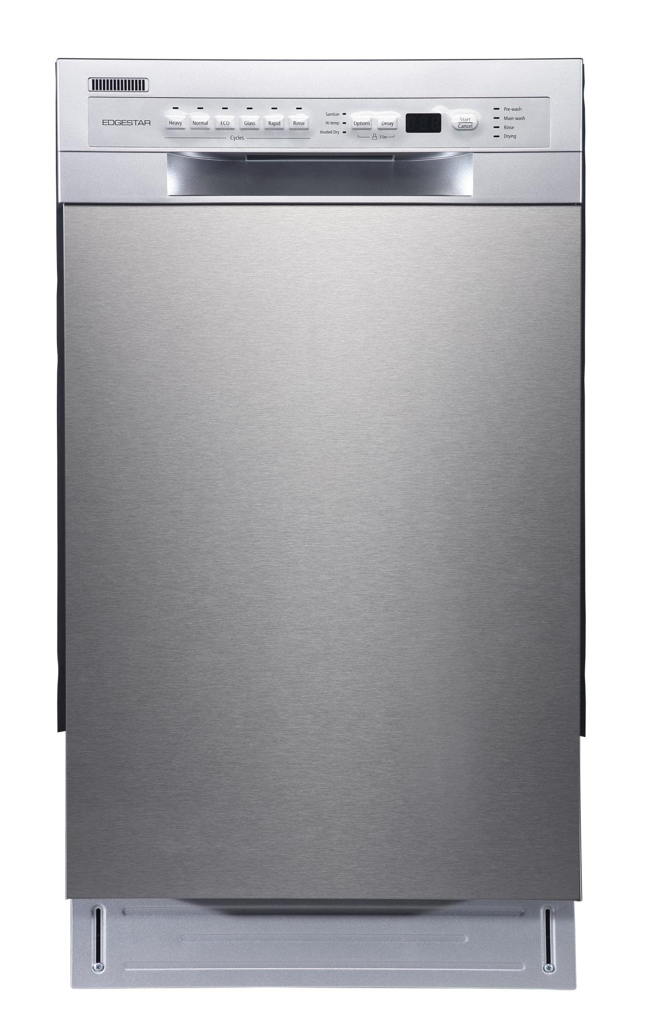 预发布站点、【Appliances】EdgeStar BIDW1802SS 18 Inch Wide 8 Place Setting Energy Star Rated Built-In Dishwasher、-12345