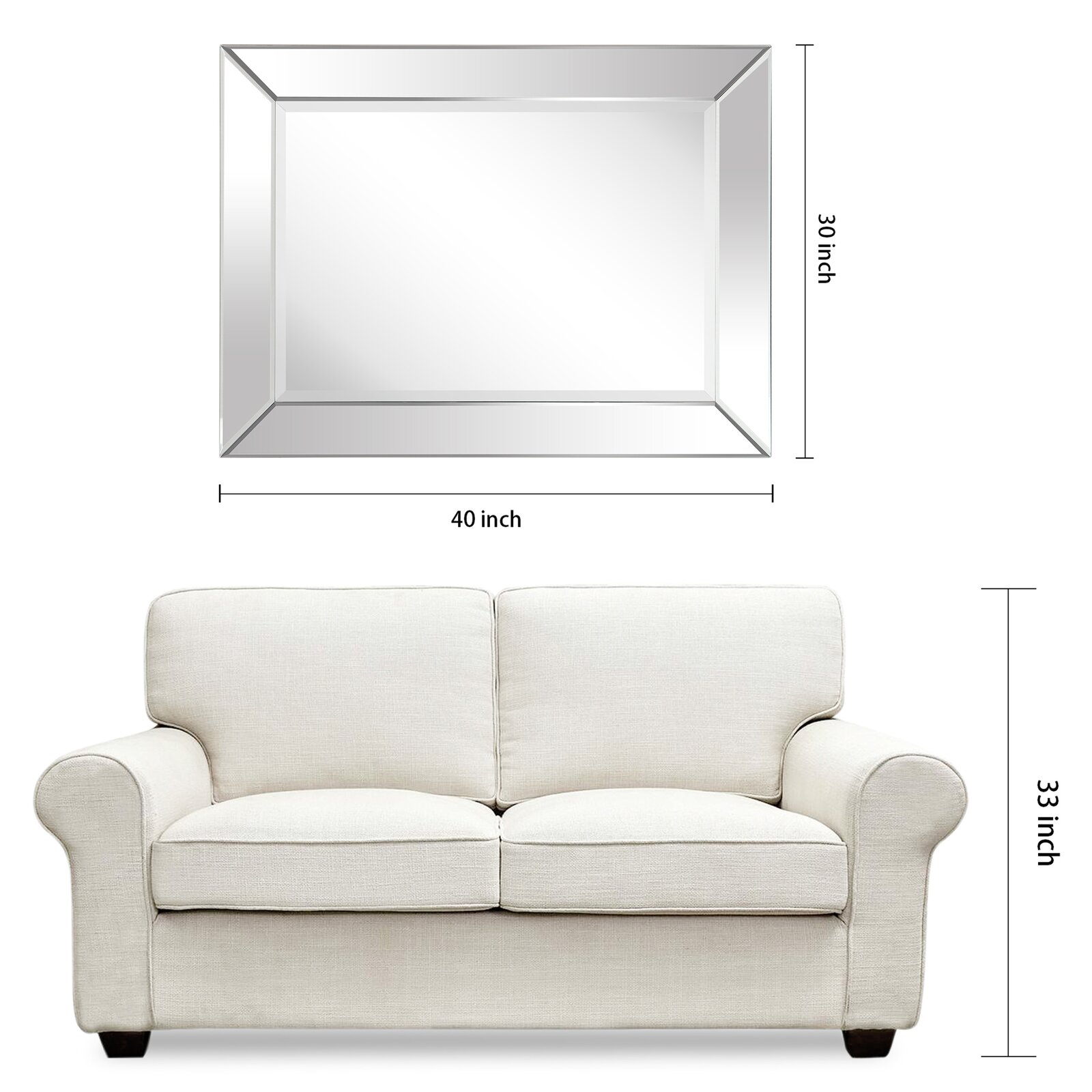 预发布站点、【Home Improvement】Oren Rectangle Glass Wall Mirror、-12345