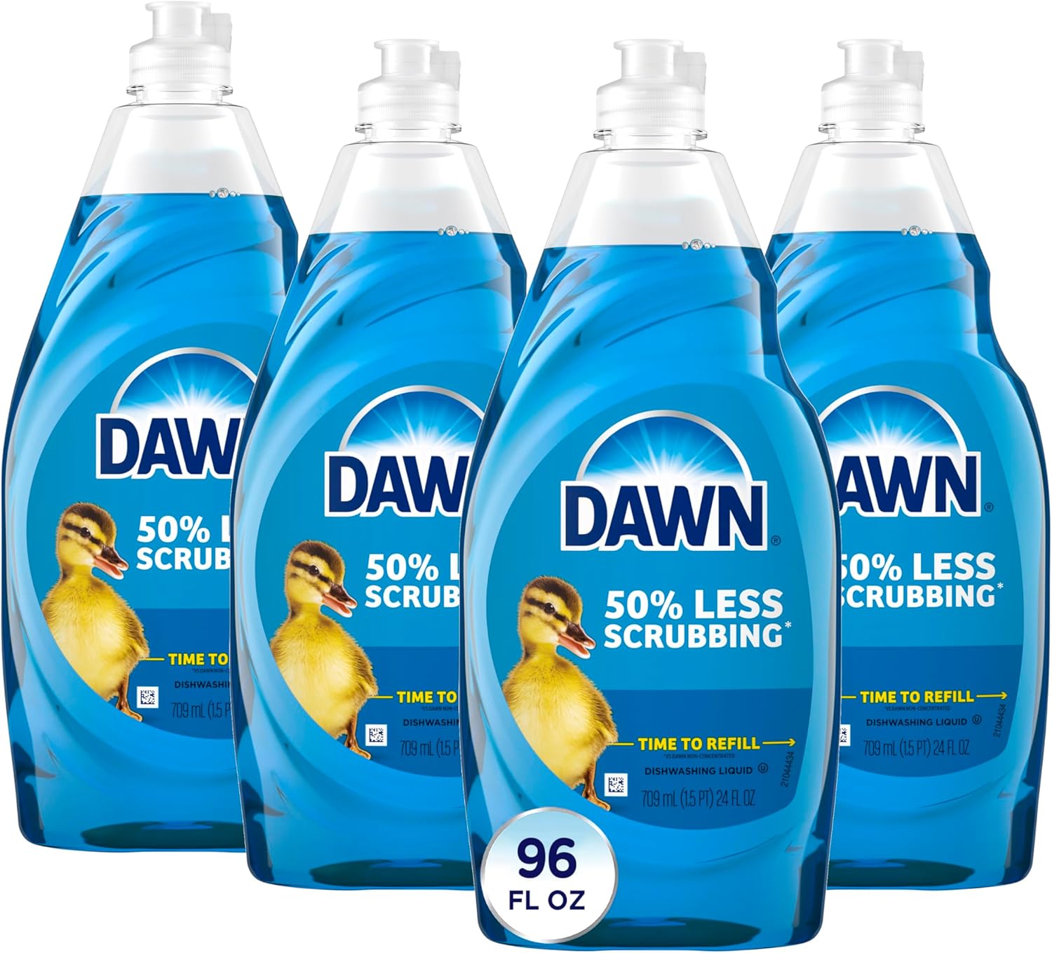 Dawn Ultra Dish Soap, Dishwashing Liquid, Original, 4x24 Fl Oz Bundle111mysite