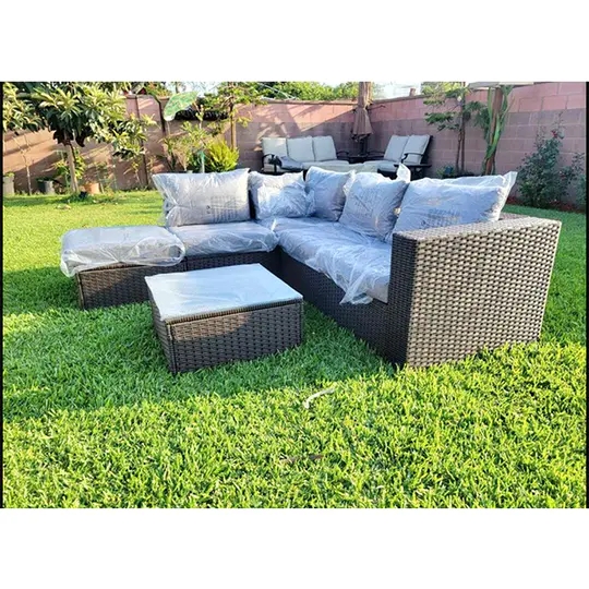 预发布站点、【Furniture】5 PATIO SET WICKER Outdoor Modular Sofa、-12345