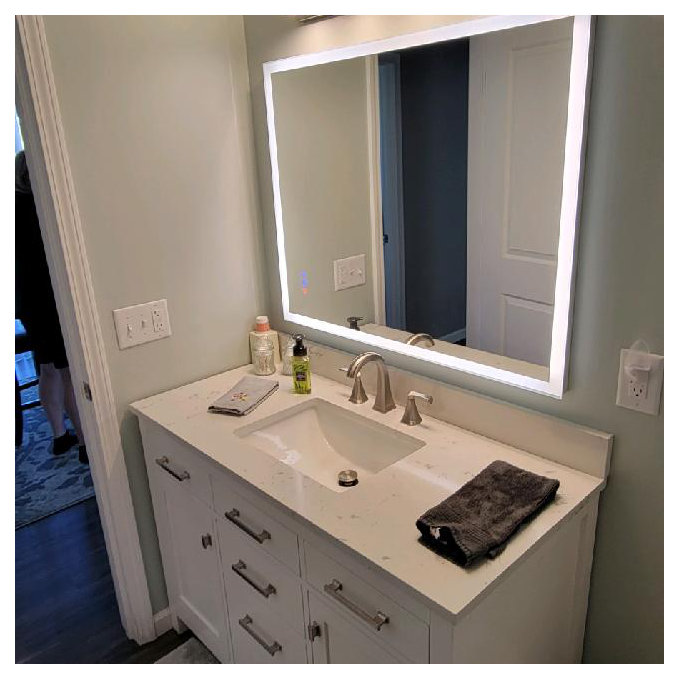 预发布站点、【Home Improvement】Bronson Rectangle LED Wall Mirror、-12345