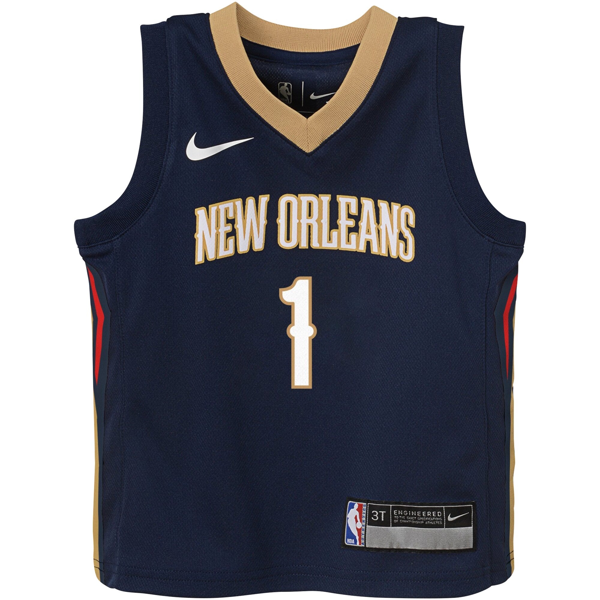 预发布站点、Zion Williamson New Orleans Pelicans Toddler Swingman Player Jersey - Icon Edition - Navy、FF-CUSTOM-12345